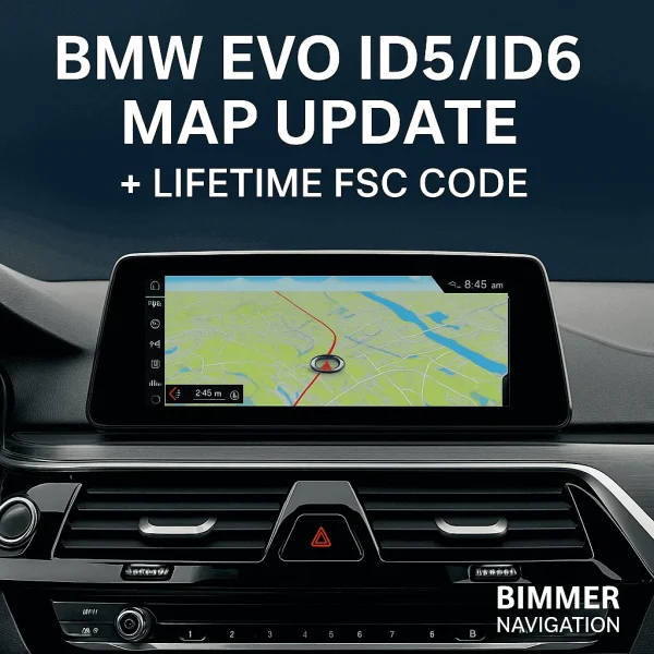 BMW FSC CODE NBT EVO ID5/6