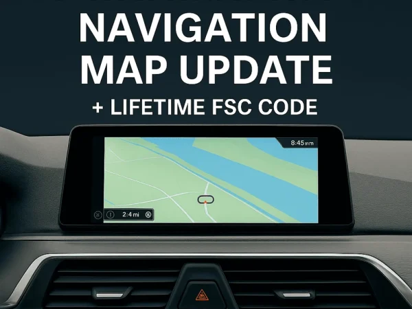 BMW / MINI WAY Navigation Map Update + Lifetime FSC Code